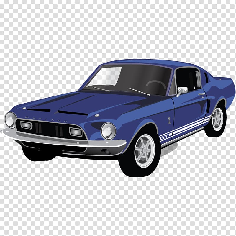 mustang car clipart