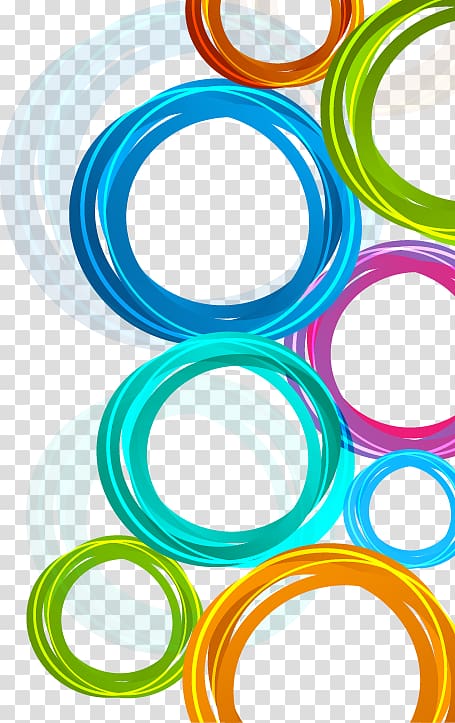 Color , Hand colored circle element transparent background PNG clipart