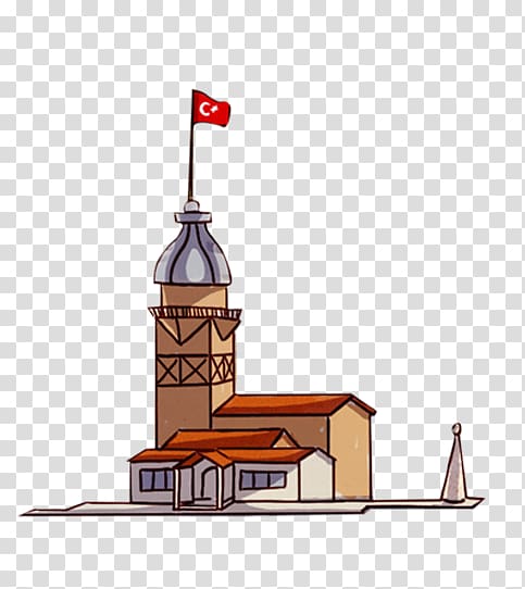Maiden\'s Tower Kızkalesi City , Istanbul City transparent background PNG clipart