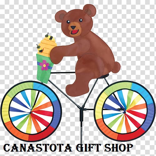 Brown bear Bicycle Wheels Cycling, Motorbike Bears transparent background PNG clipart