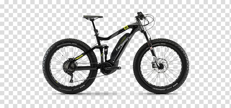 Haibike Electric bicycle Mountain bike Fatbike, Bicycle transparent background PNG clipart