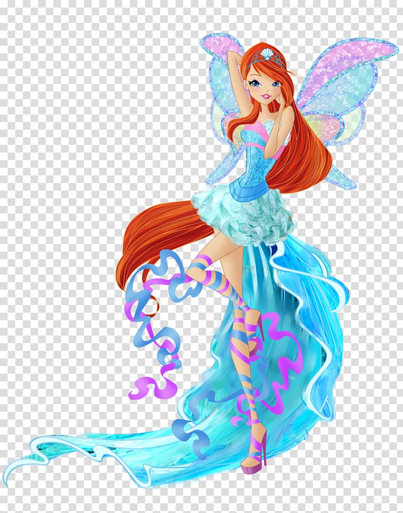 Bloom Flora Aisha Winx Club, Season 7 , bloom transparent background PNG clipart