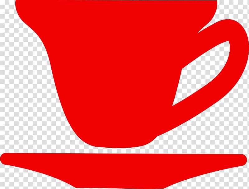 Teacup Teapot , red cup transparent background PNG clipart