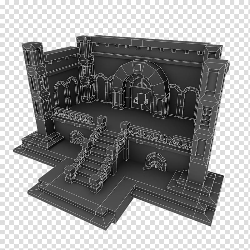 Pixel Dungeon Low poly Pixel art Concept art, stairs transparent background PNG clipart