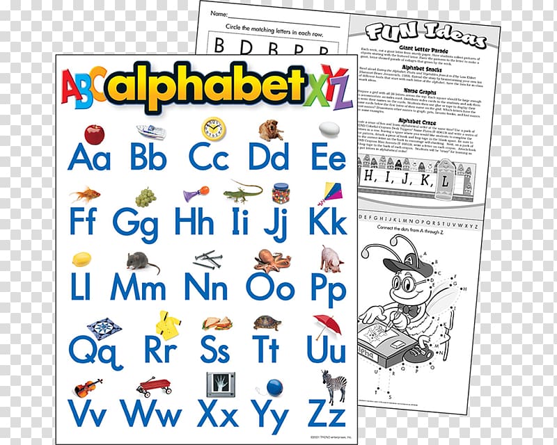 Learning Alphabet Education Chart Teacher, decorative material transparent background PNG clipart