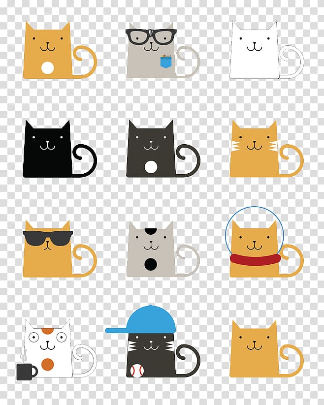Cats Kitten Drawing Illustration, Cute cat transparent background PNG clipart