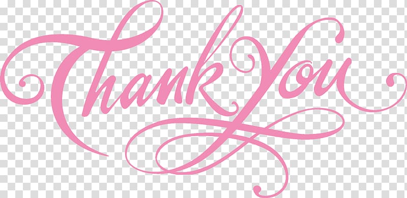 Thank you transparent background PNG clipart