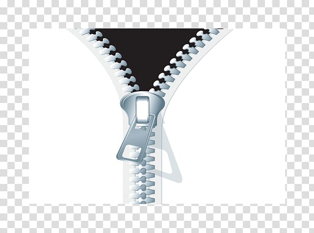 Euclidean Zipper Illustration, white zipper transparent background PNG clipart