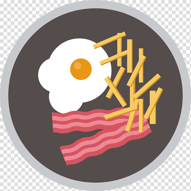 Bacon Fried egg Omelette Ham and eggs, Fried eggs Bacon transparent background PNG clipart