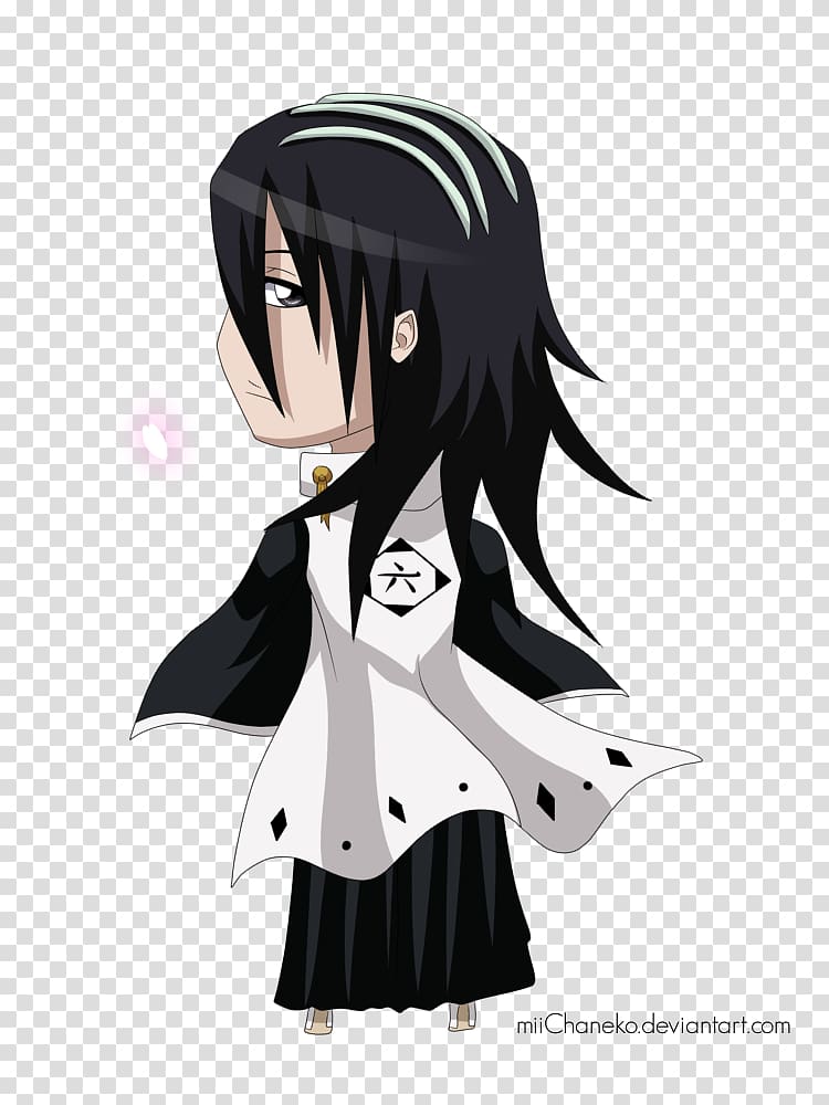 Byakuya Kuchiki Mangaka Chibi Bleach Anime, bleach transparent background PNG clipart