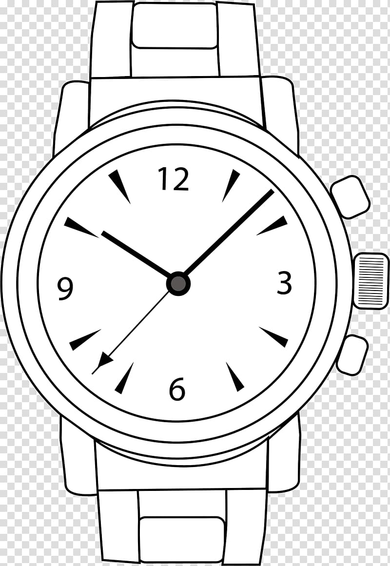 Analog watch Pocket watch , Watch Strap transparent background PNG clipart