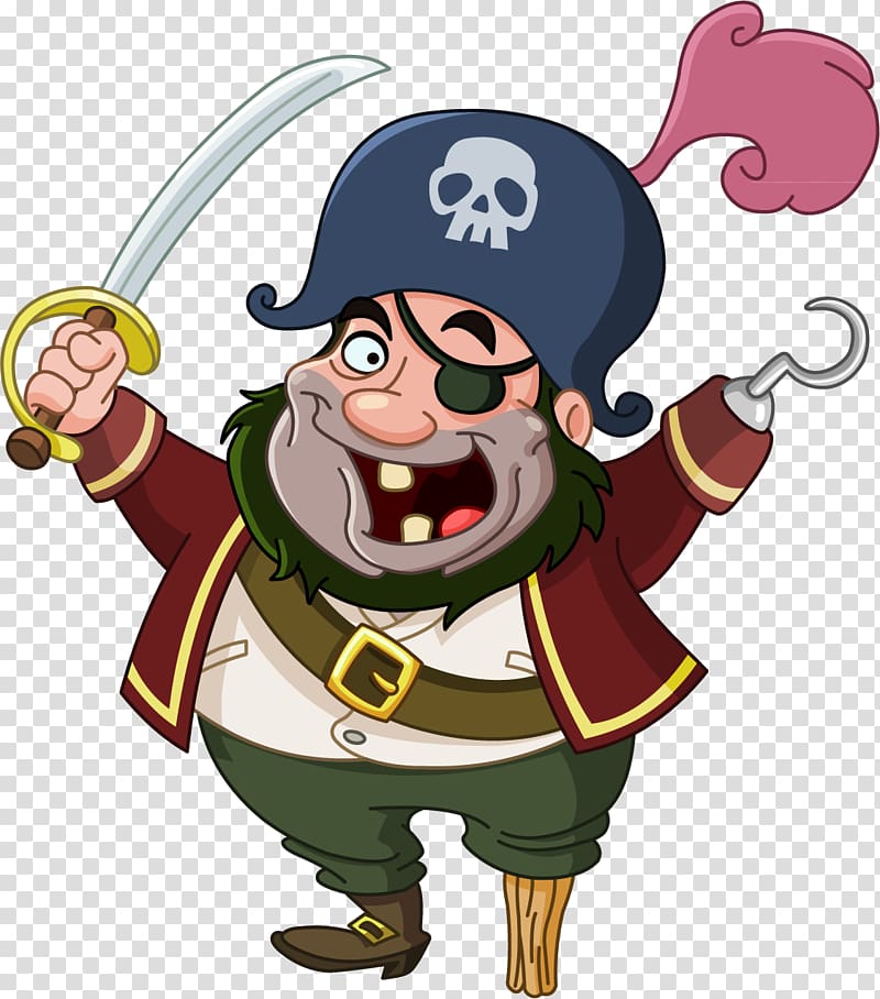 Pegleg Piracy International Talk Like a Pirate Day Eyepatch , CAPTAIN HOOK transparent background PNG clipart