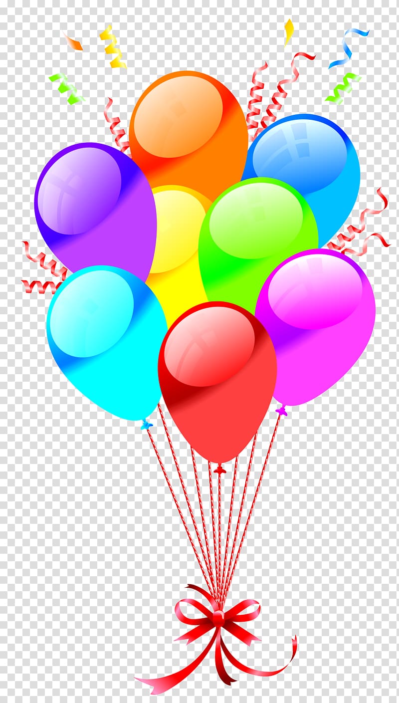 Toy balloon Happy Birthday to You , others transparent background PNG clipart