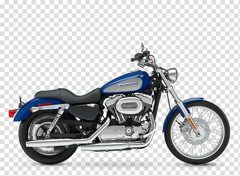 Harley-Davidson Sportster Custom motorcycle Harley-Davidson Evolution engine, motorcycle transparent background PNG clipart