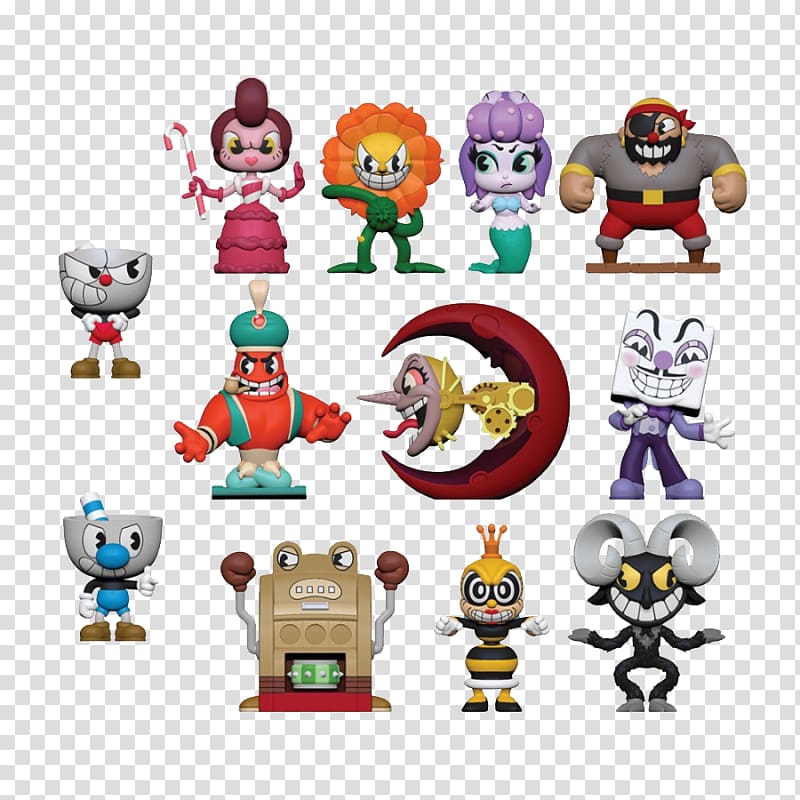 Cuphead MINI Cooper Funko FUN9823 Novelties & Collectables Steven Universe, Hot Topic US Exclusive Mystery Minis (Random Selection), mini transparent background PNG clipart