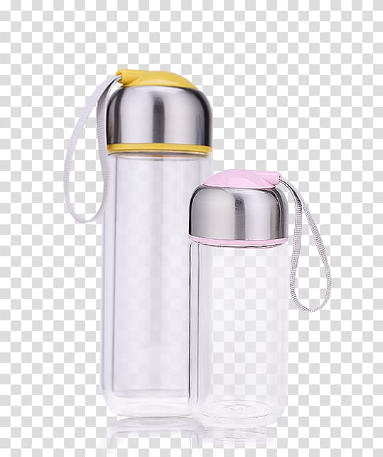 Glass Water bottle Transparency and translucency Cup, glass transparent background PNG clipart