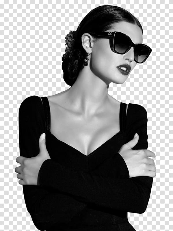 Bianca Balti Sunglasses Dolce & Gabbana Fashion Eyewear, Sunglasses transparent background PNG clipart