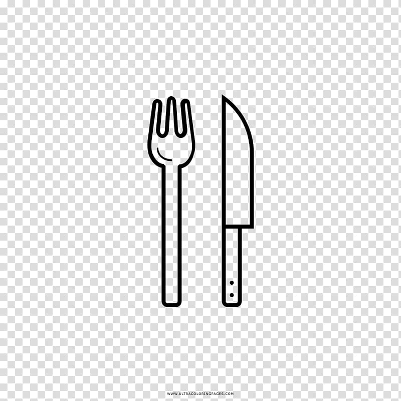 Knife Gardening Forks Drawing Coloring book, knife transparent background PNG clipart