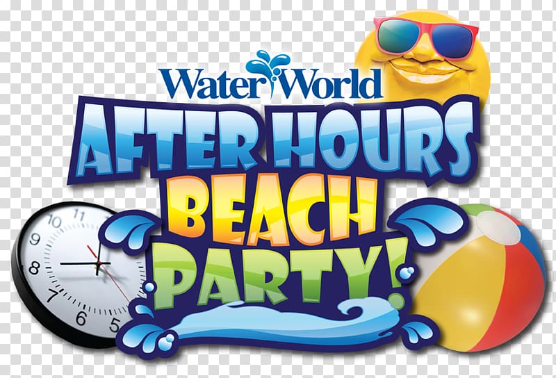 Water World, Colorado Denver Water park Recreation Party, party transparent background PNG clipart