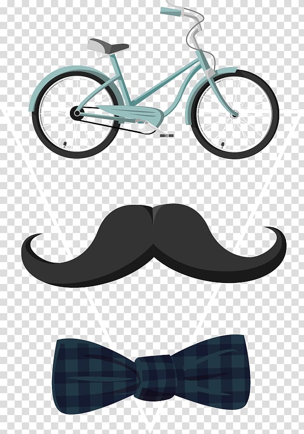 Cruiser bicycle Mountain bike Single-speed bicycle Wheel, Trigonometry man beard bike transparent background PNG clipart
