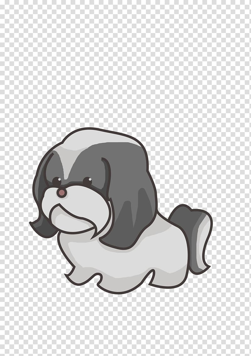 Puppy Lhasa Apso Pekingese Shih Tzu Dog breed, puppy transparent background PNG clipart