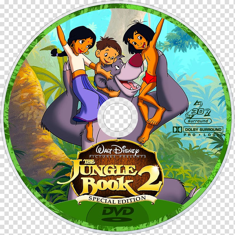 The Jungle Book Baloo The Second Jungle Book Mowgli Walt Disney Platinum and Diamond Editions, THE JUNGLE BOOK transparent background PNG clipart