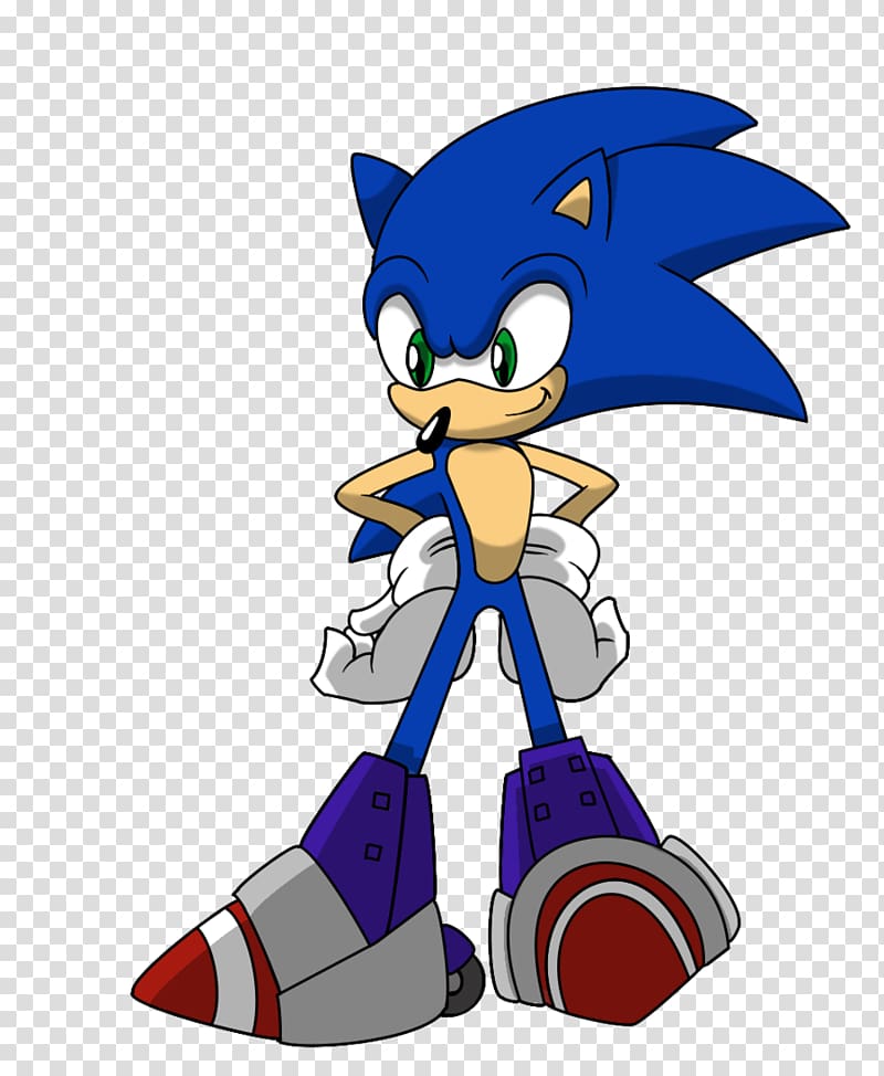 Sonic & Sega All-Stars Racing Sonic & All-Stars Racing Transformed Sonic Riders Metal Sonic Knuckles the Echidna, cool boots transparent background PNG clipart