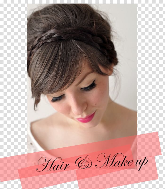 Braid Updo Hairstyle Short hair, hair transparent background PNG clipart