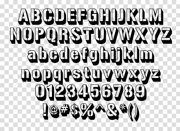 TrueType Three-dimensional space Typeface Graphic Designer Font, others transparent background PNG clipart