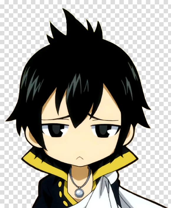 Natsu Dragneel Chibi Fairy Tail Zeref Sailor Moon, Chibi transparent background PNG clipart