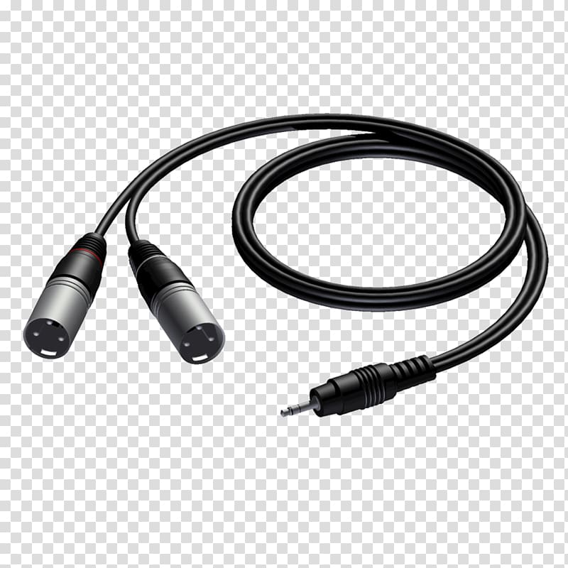 XLR connector Phone connector RCA connector Stereophonic sound Electrical cable, XLR Connector transparent background PNG clipart