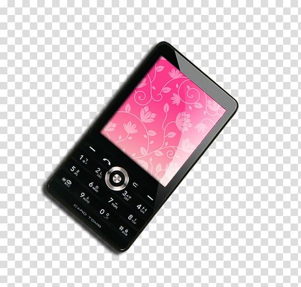 Feature phone Smartphone Mobile phone Google s, Black phone transparent background PNG clipart