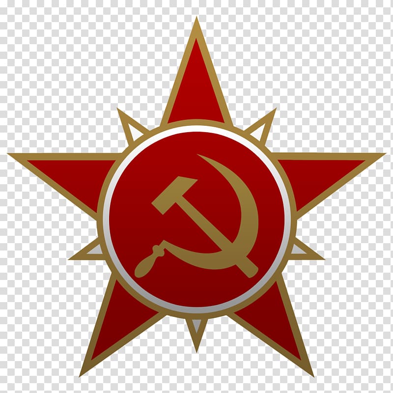 Flag of the Soviet Union Hammer and sickle Communist symbolism, red star transparent background PNG clipart