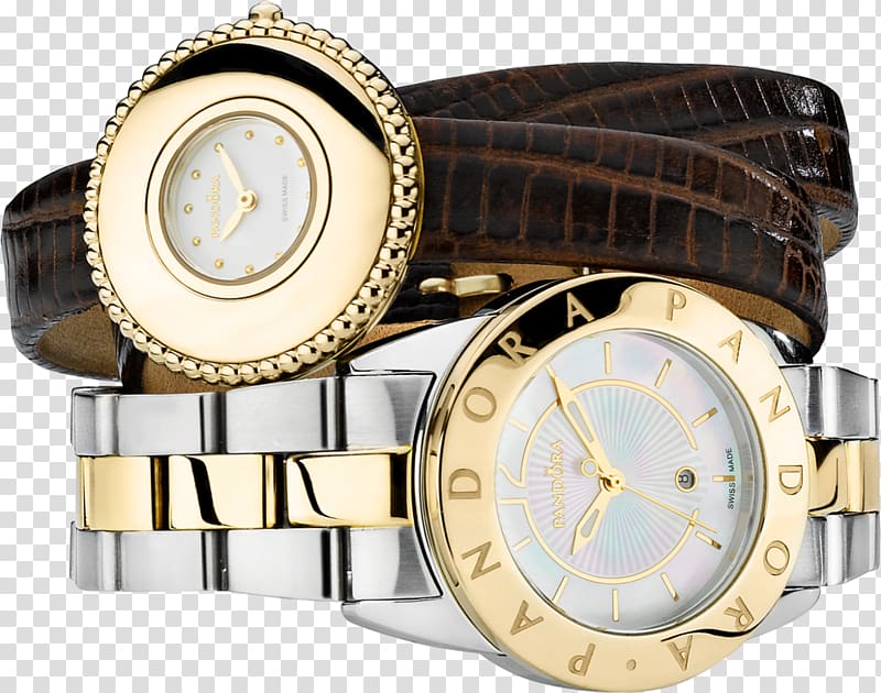 Watch Earring Pandora Charm bracelet, pandora transparent background PNG clipart