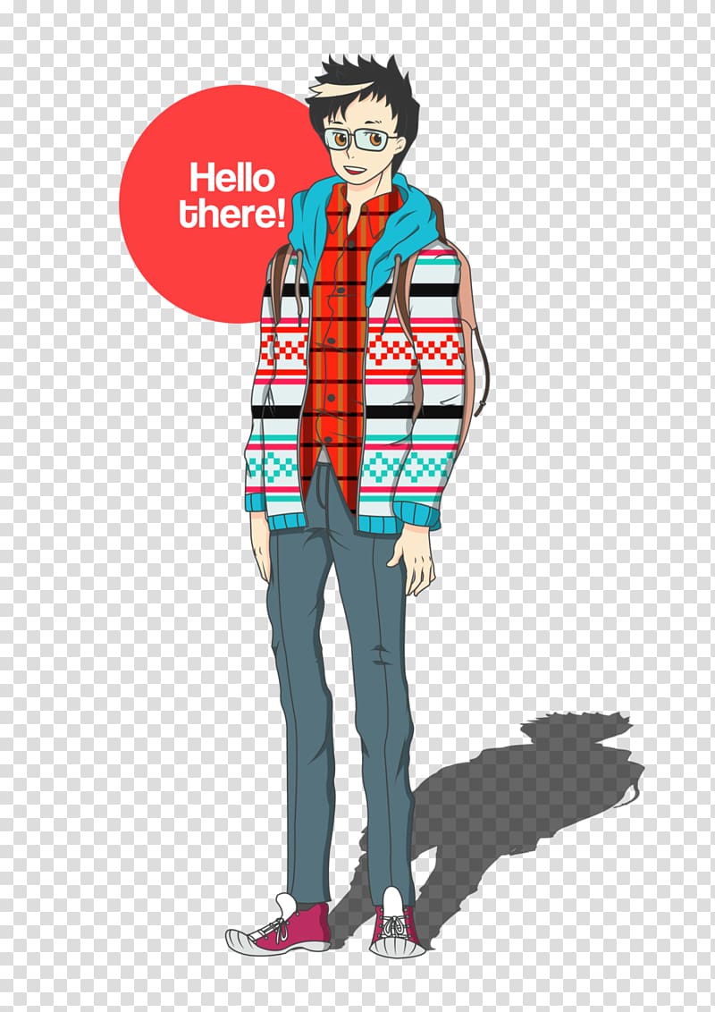 Human behavior Cartoon Character Outerwear, go out transparent background PNG clipart