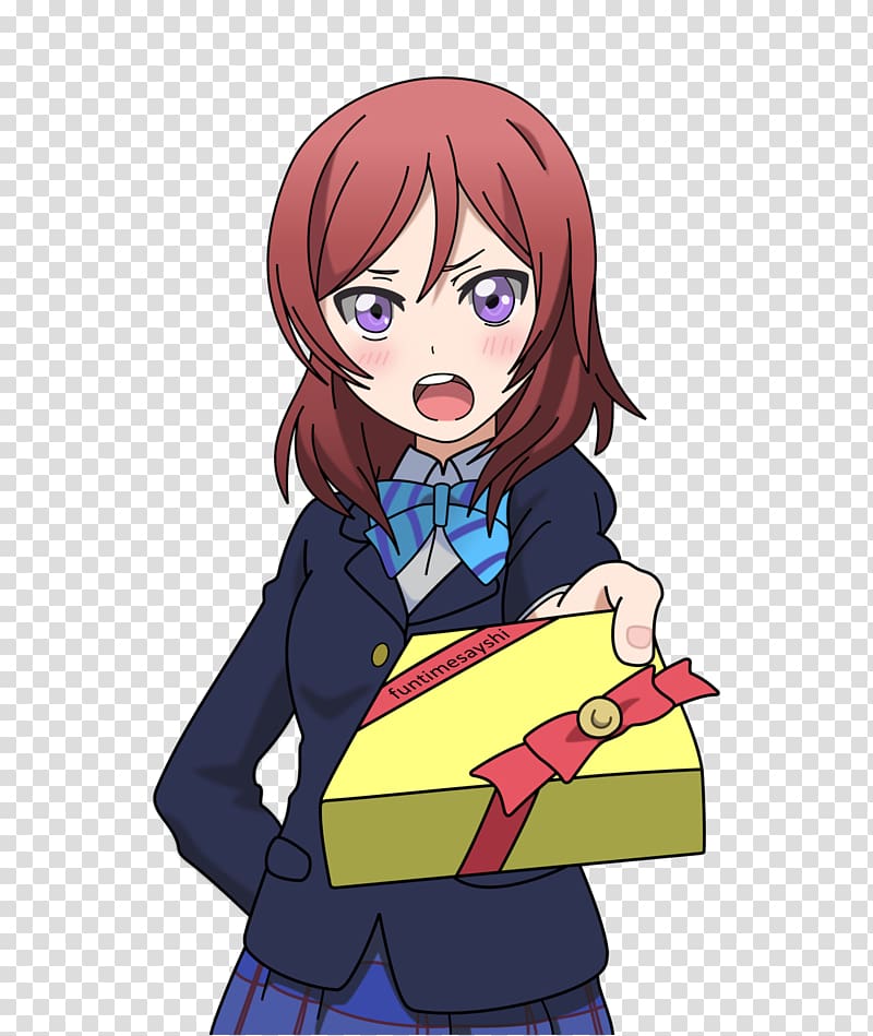 Maki Nishikino Tsundere Mangaka Anime, anime render boy transparent background PNG clipart