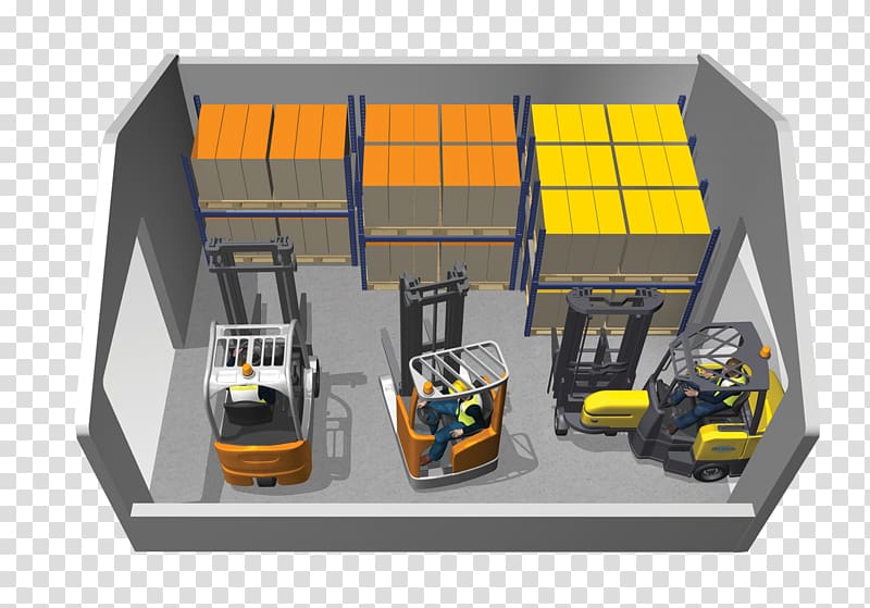 Forklift Machine Pallet racking Warehouse Zijlader, warehouse transparent background PNG clipart