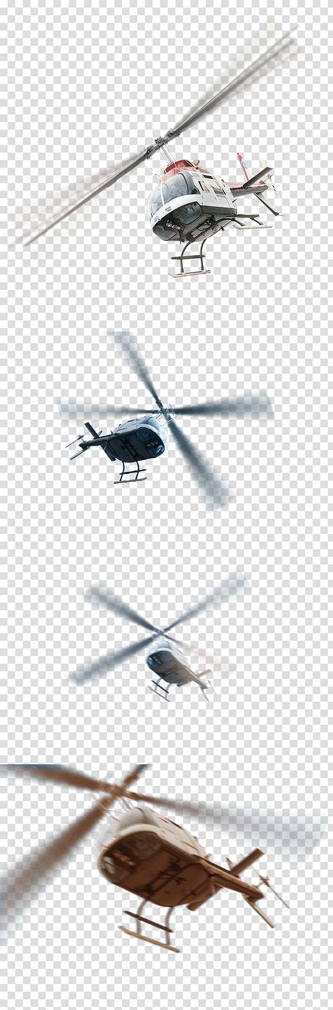 four helicoptersd collage, Helicopter rotor Airplane, HD helicopter aircraft Posters transparent background PNG clipart