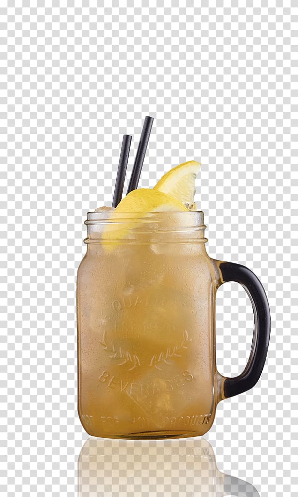 Harvey Wallbanger Cocktail Alcoholic drink Mason jar, iced tea transparent background PNG clipart