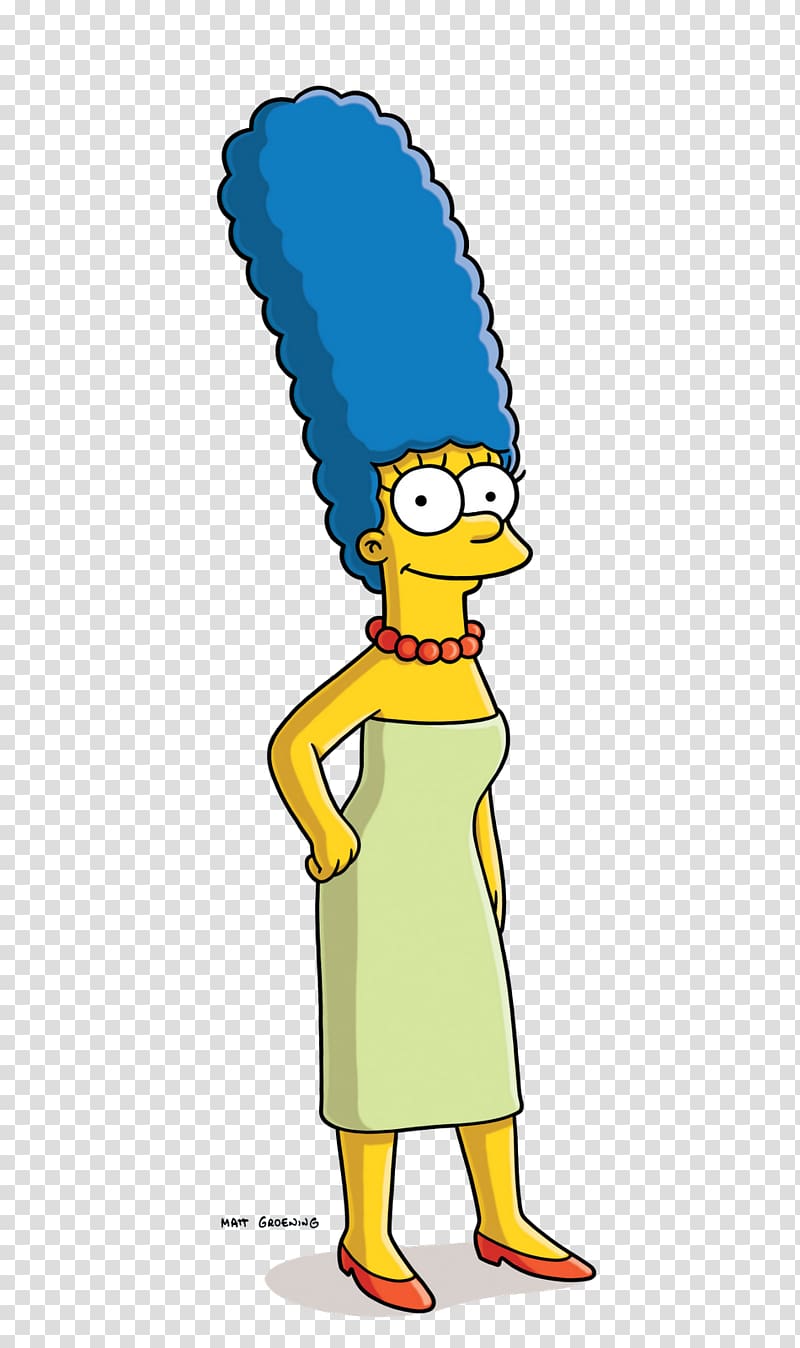The Simpson character illustration, Marge Simpson The Simpsons Game Homer Simpson Maggie Simpson Lisa Simpson, Marge Simpson transparent background PNG clipart
