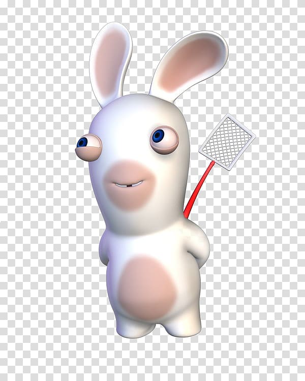 Rayman Raving Rabbids: TV Party Rayman Raving Rabbids 2 Wii Video game, lapin cretin transparent background PNG clipart