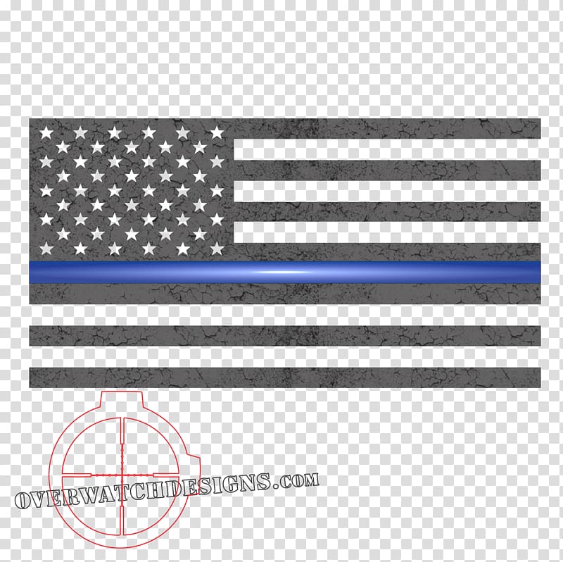 Flag of the United States The Thin Red Line Thin Blue Line Flag of the United States, thin transparent background PNG clipart