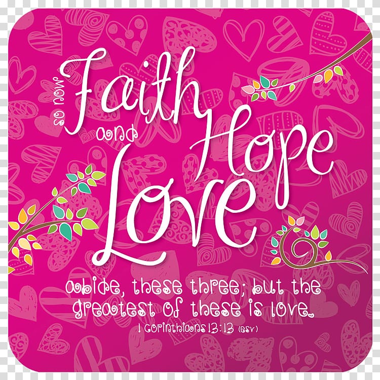 Love Hope Faith Gift, Faith Hope Love transparent background PNG clipart