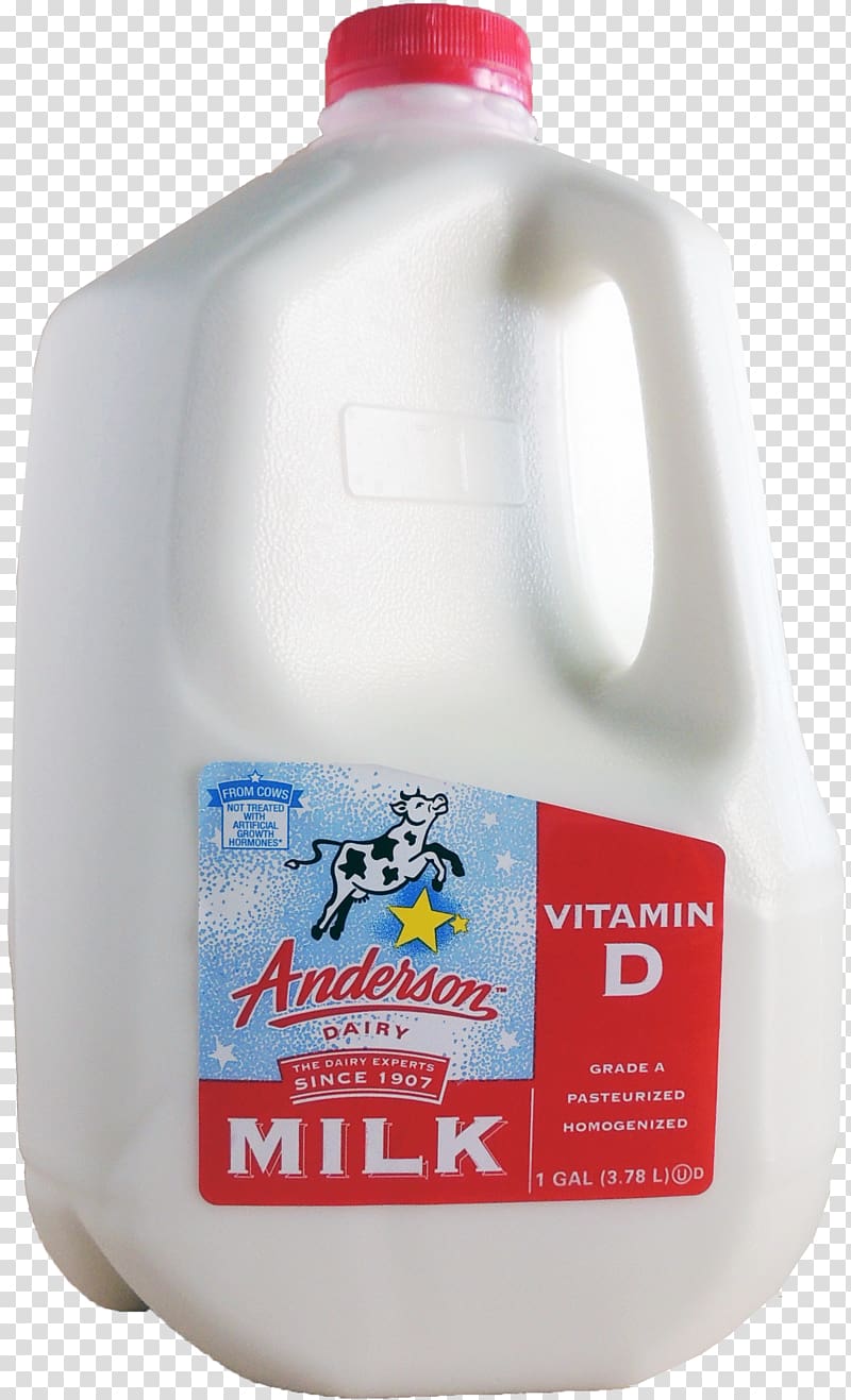Milk bottle Cream Anderson Dairy Dairy Products, milk transparent background PNG clipart
