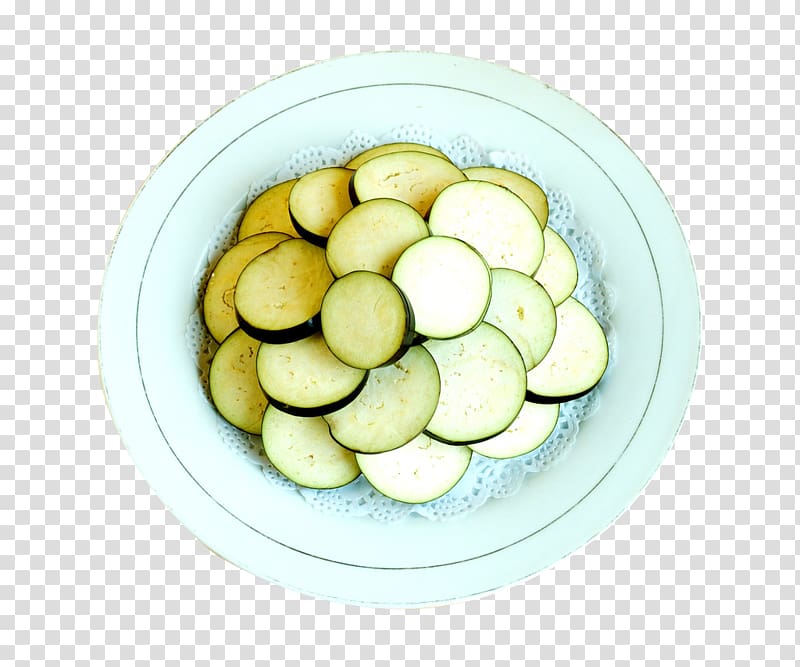 Fried eggplant Chinese cuisine Vegetable Food, Fried eggplant together transparent background PNG clipart