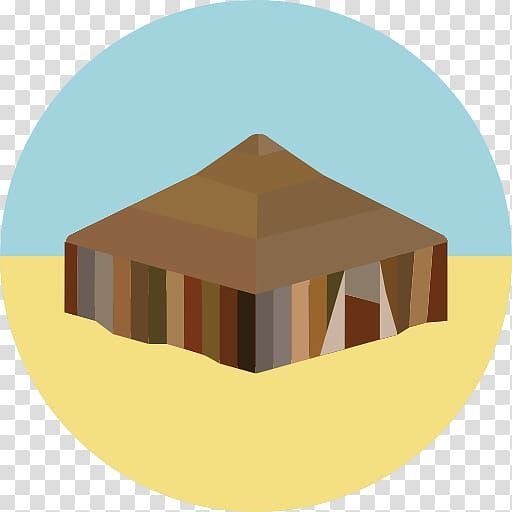 Nomadic tents Computer Icons, khaki transparent background PNG clipart