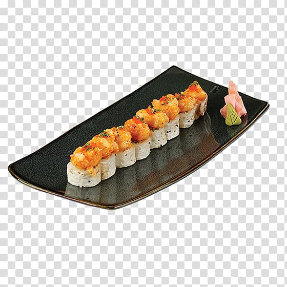 California roll Sushi Food Platter 07030, shrimp tempura transparent background PNG clipart