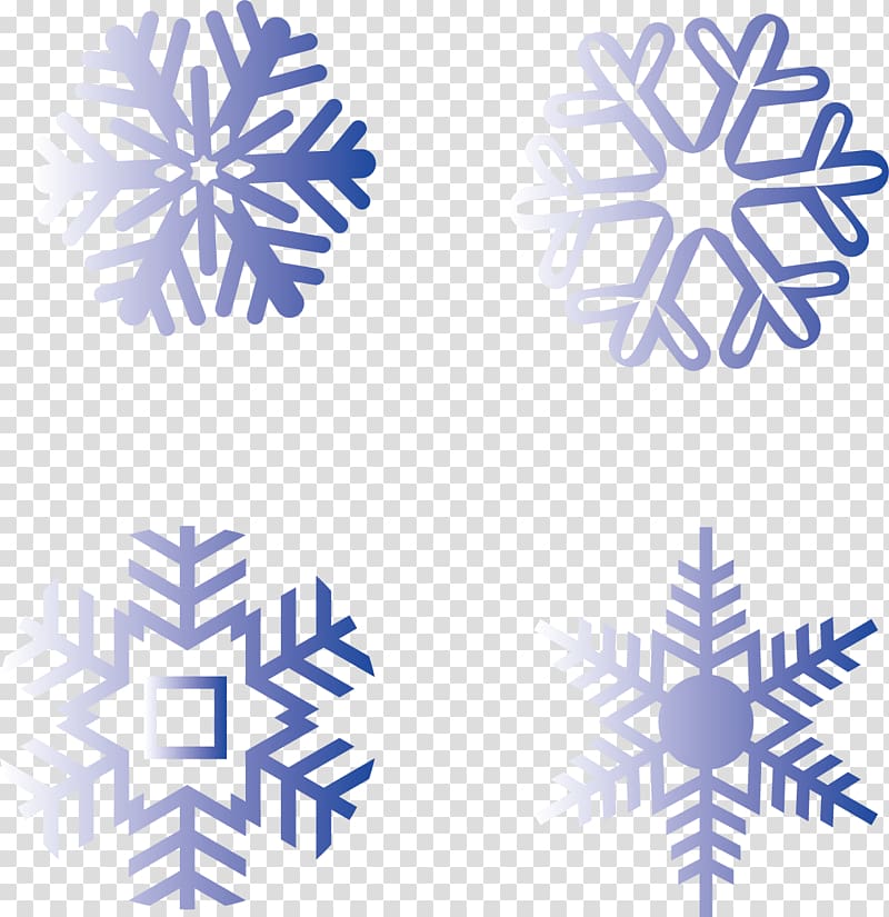 Snowflake Silhouette Winter, Blue Snowflakes Snowflakes Creative transparent background PNG clipart