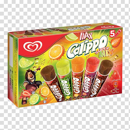 Ice cream Ice Pops Gelato Calippo Wall\'s, ice cream transparent background PNG clipart