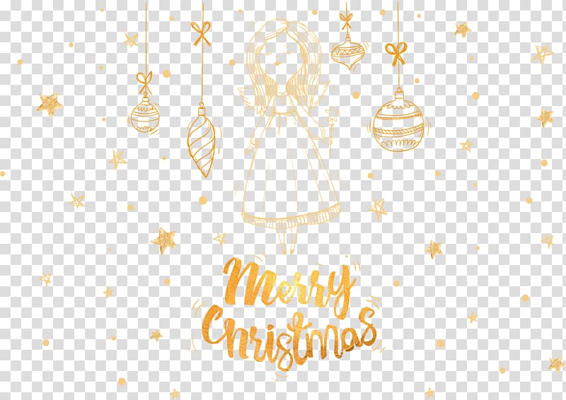 Paper White Graphic design Pattern, Golden fairies transparent background PNG clipart